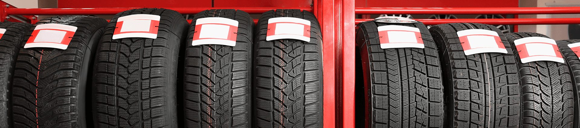 row of tires